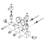 Fluid Manifold - Reactor 2 E-30i Fluid Manifold - Reactor 2 E-30i