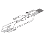 Parts - Fluid Temperature Sensor 24M944 - Power-Lock Heated Hose