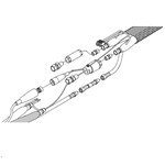 Parts - Fluid Temperature Sensor 24M943 - Power Lock Heated Hose