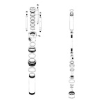 Parts - IP-01 Fluid Section (Drum Length, Stainless Steel) Parts - IP-01 Fluid Section (Drum Length, Stainless Steel)